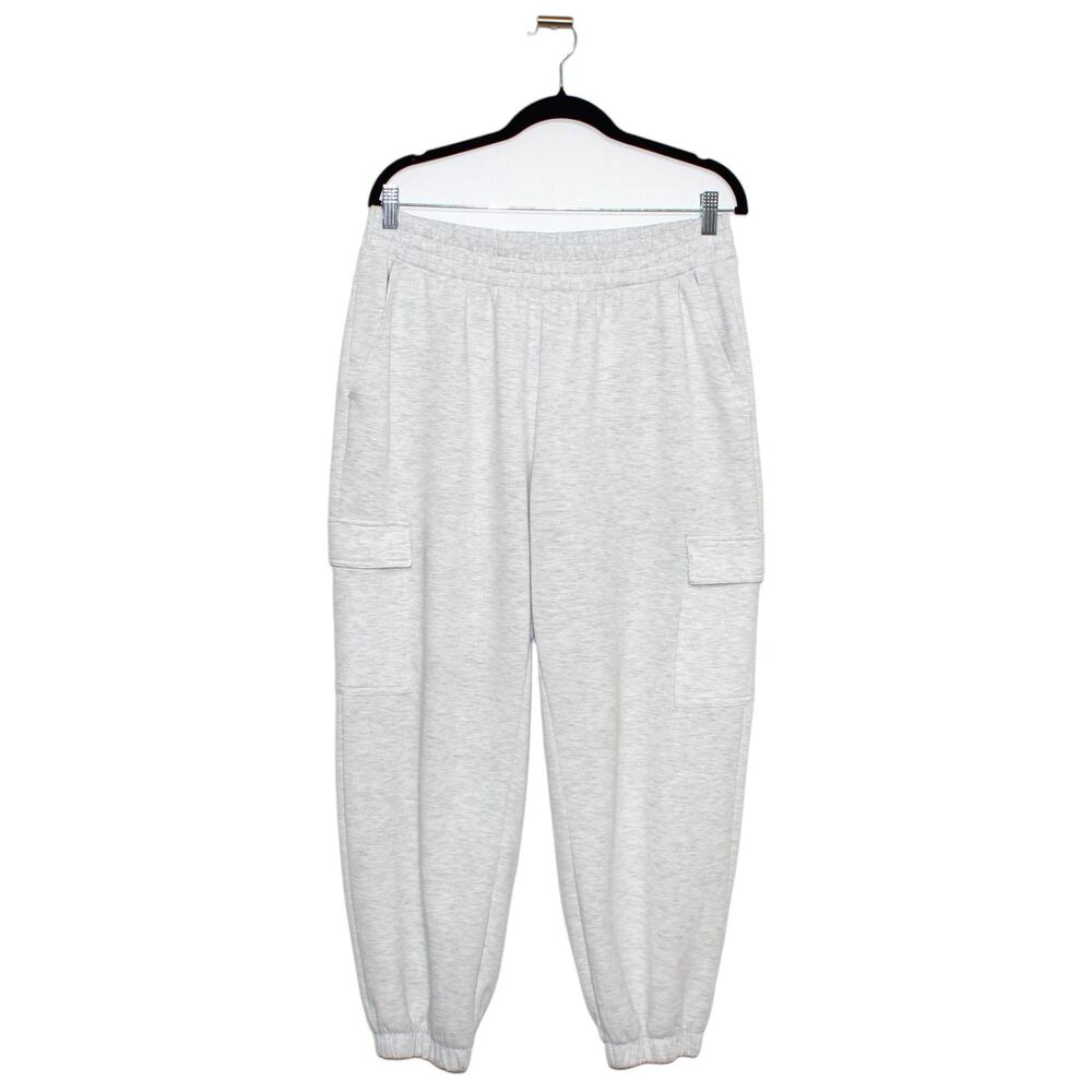 Yogalicious Light Grey Jogger Sweatpants Size XL